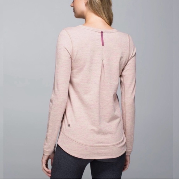 Lululemon Pink Exhalation Pullover II Sweatshirt - Picture 2 of 7